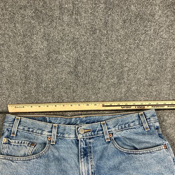Levi's 550 Jeans Mens 38x30 Blue Relaxed Fit Straight Leg Mid Rise Vintage - Picture 5 of 9